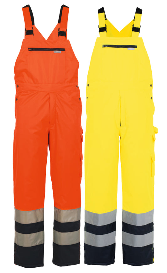 Planam Warnwetterschutz Winterlatzhose 2-farbig Herren - Arbeitsklamotte