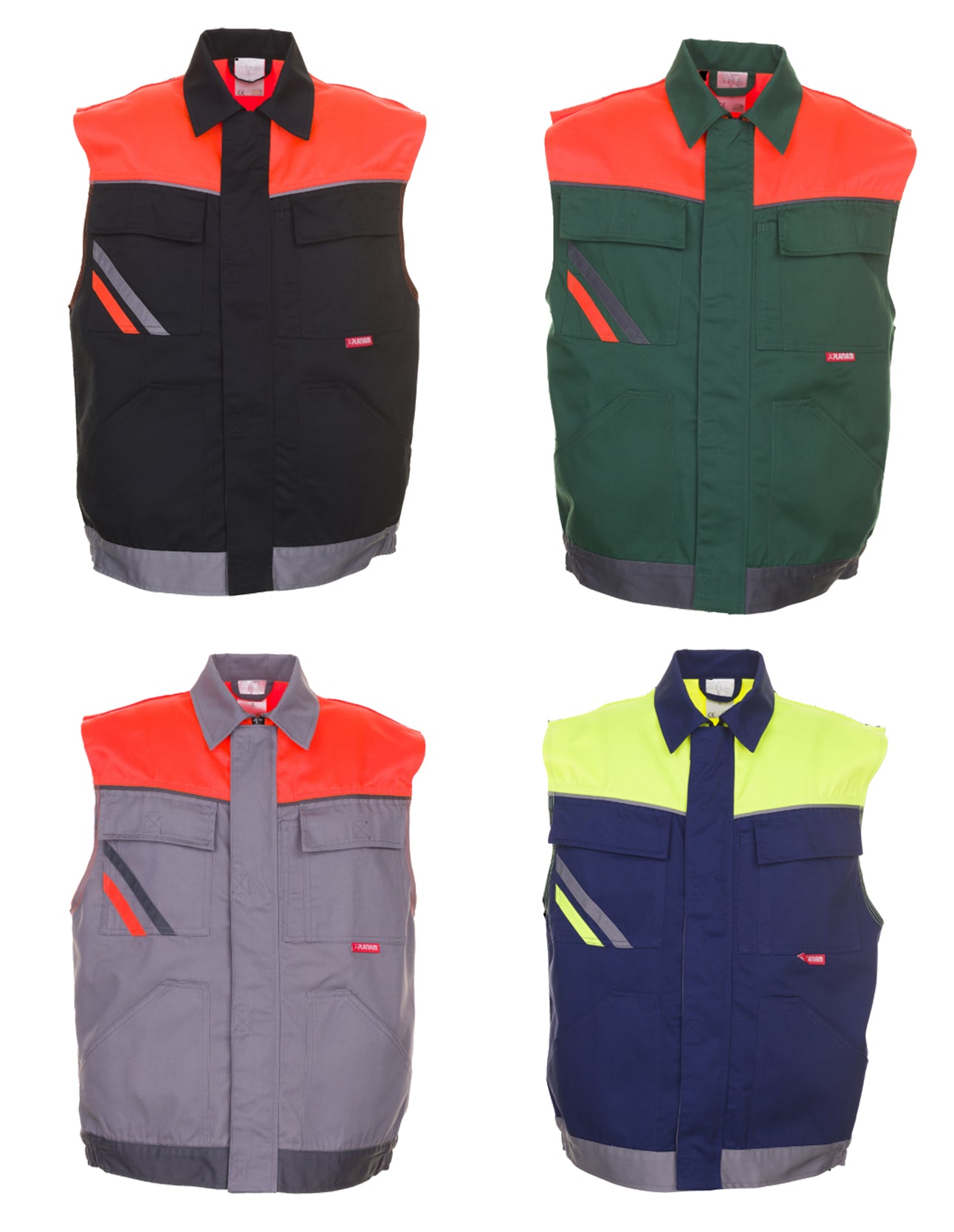 Planam Visline Arbeitsweste Herren - 285 g/m²