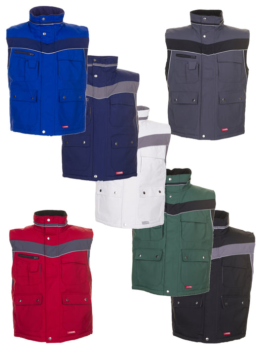 Planam Plaline Winter Arbeitsweste Herren - Arbeitsklamotte