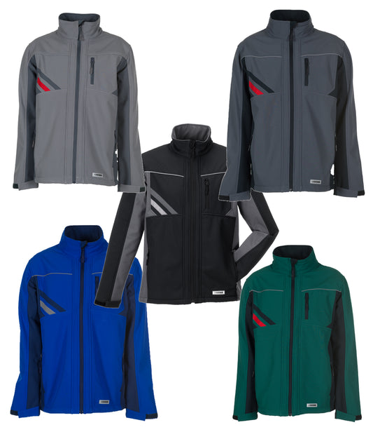 Planam Highline Softshelljacke Herren – 260 g/m² - Arbeitsklamotte
