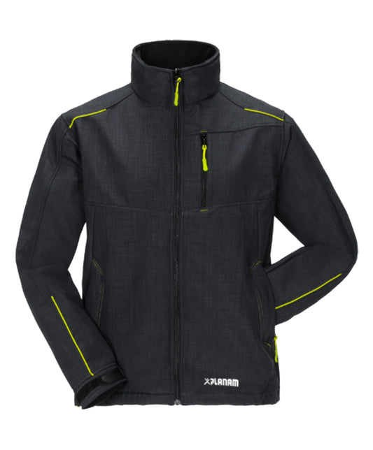 Planam Neo winddichte Softshelljacke Herren - Arbeitsklamotte