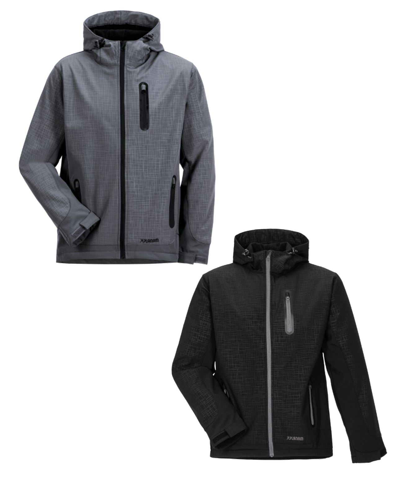 Planam Cube Softshelljacke mit Kapuze Herren (370) - Arbeitsklamotte