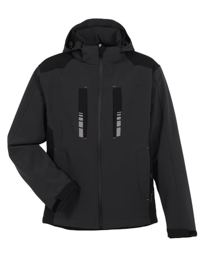 Planam Moto winddichte Softshelljacke Herren - Arbeitsklamotte