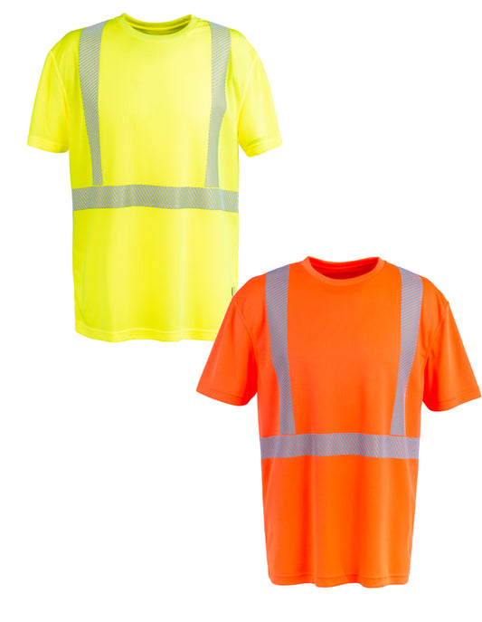 Planam Norit Warnschutz T-Shirt Kurzarm Herren – 150 g/m² - Arbeitsklamotte