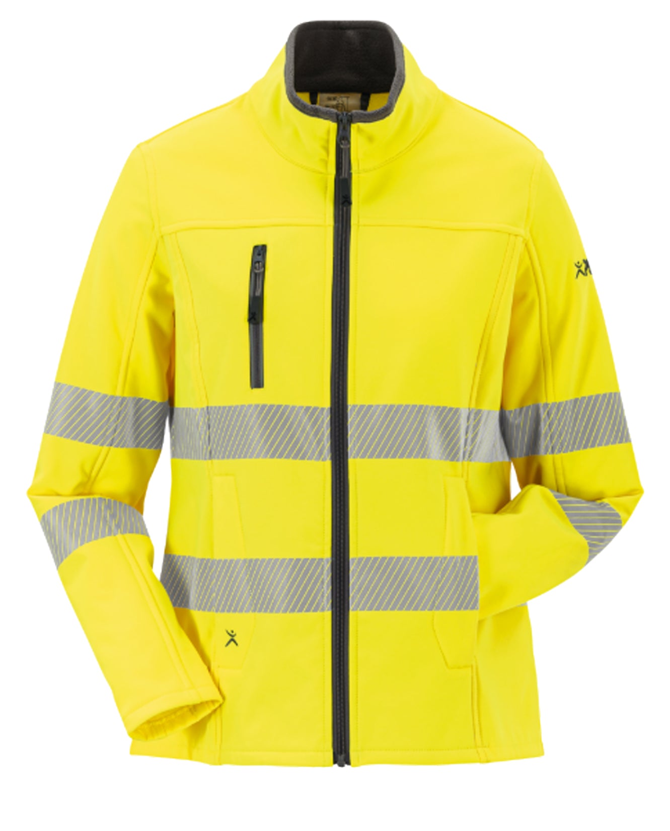 Planam Norit Warnschutz Pure Softshelljacke Herren –260 g/m² - Arbeitsklamotte