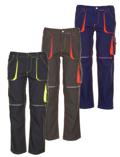 Planam Arbeitshose Basalt Neon - Arbeitsklamotte