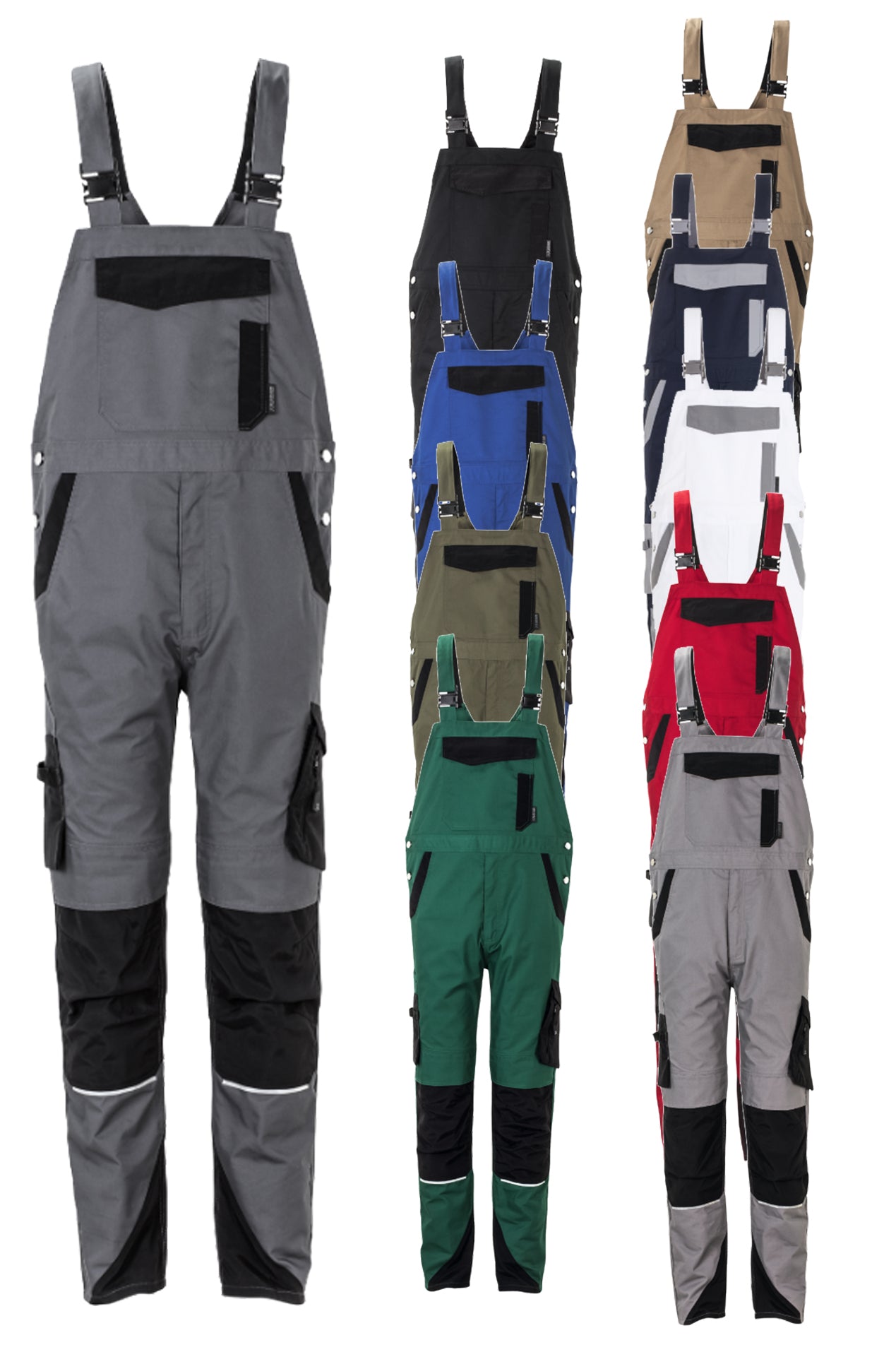 Planam Norit Latzhose Damen– 245 g/m²